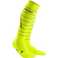 CEP Reflective Laufsocken Herren 687 - neon yellow IV (43-46) von CEP