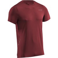 CEP Round Neck kurzarm Laufshirt Herren 048 - dark red XXL von CEP