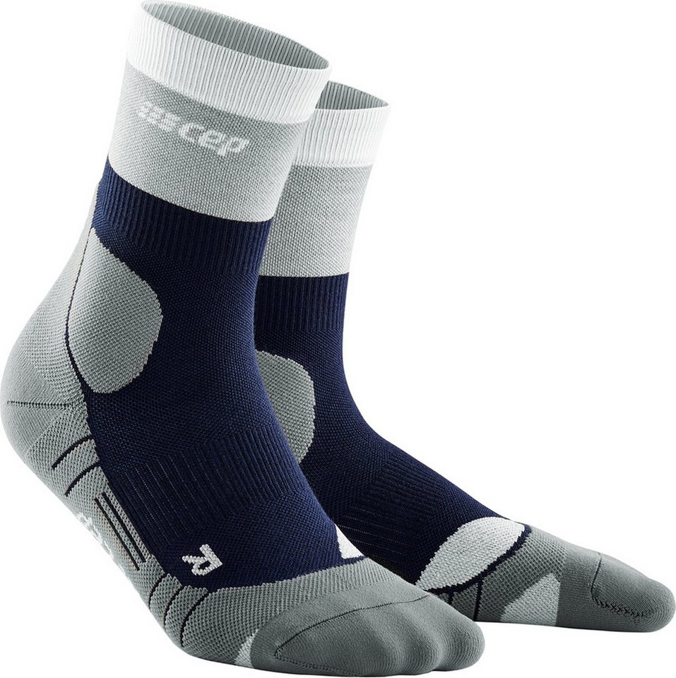 CEP Socken CEP hiking light merino mid-cut soc MARINEBLUE/GREY CEP Socken CEP hiking light merino mid-cut soc MARINEBLUE/GREY von CEP