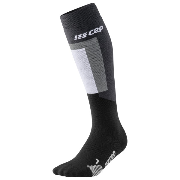 CEP - Thermo Compression Socks Skiing Tall V3 - Skisocken Gr IV schwarz/grau von CEP