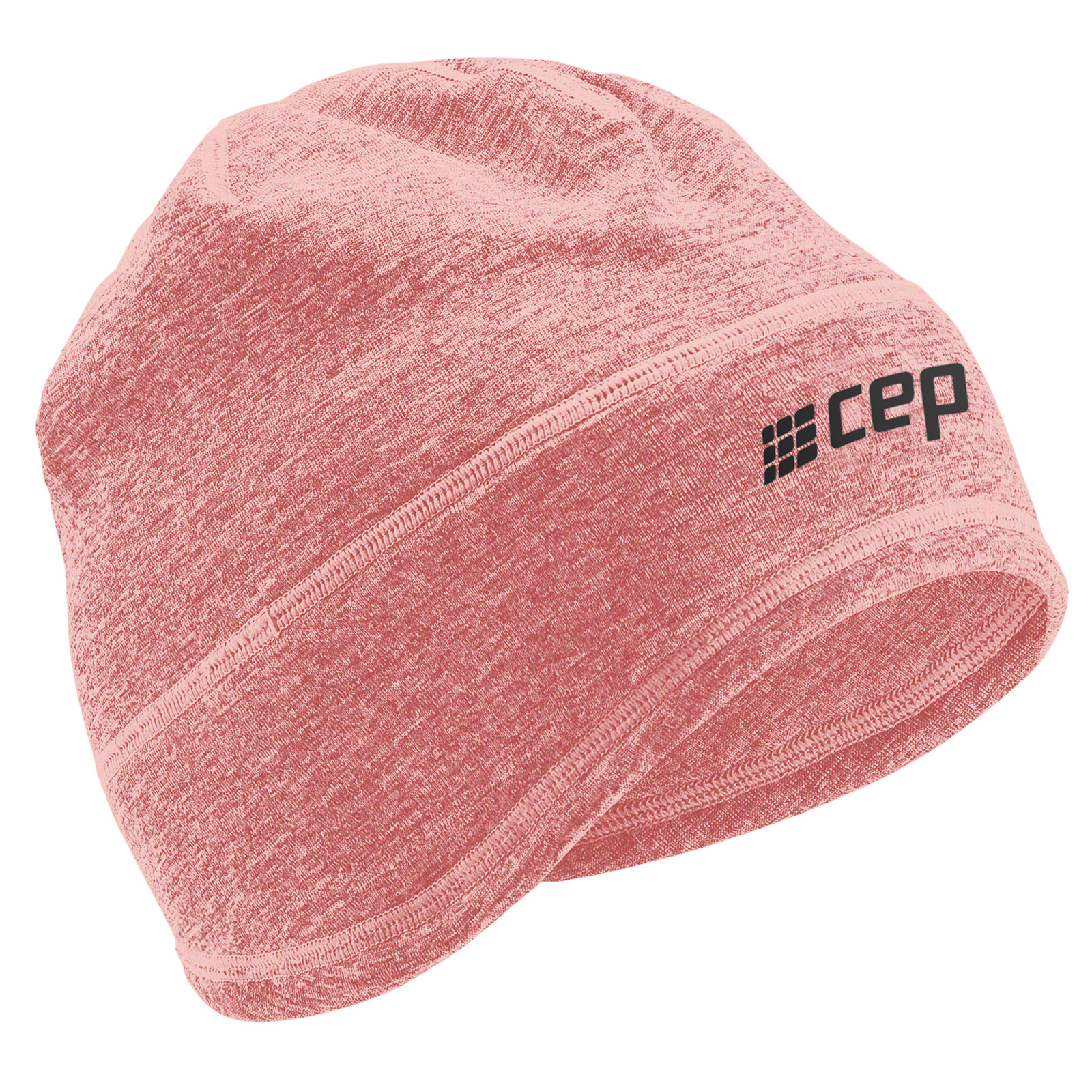 CEP WINTER RUN BEANIE UNISEX rose melange | W0MBAR von CEP