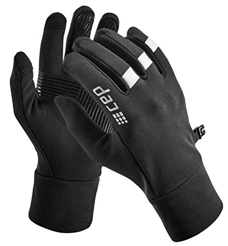 CEP - WINTER RUN GLOVES | Dünne Handschuhe für warme Hände bei kaltem Wetter für Damen und Herren in schwarz Größe M CEP - WINTER RUN GLOVES | Dünne Handschuhe für warme Hände bei kaltem Wetter für Damen und Herren in schwarz Größe M von CEP