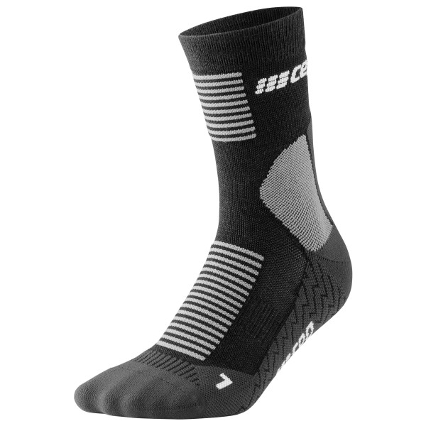 CEP - Women's Cold Weather Compression Socks Mid Cut V2 - Kompressionssocken Gr II schwarz/grau von CEP