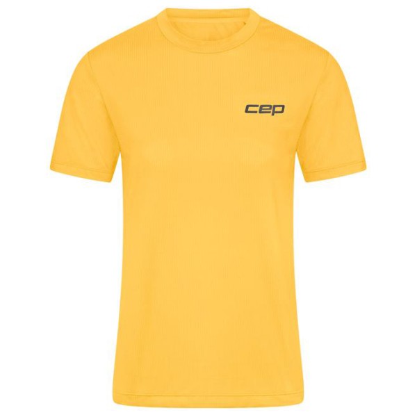 CEP - Women's Run Shirt Short Sleeve - Laufshirt Gr L gelb von CEP