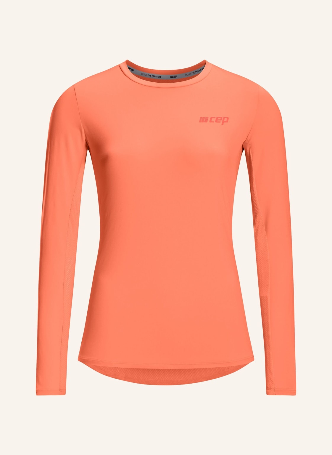Cep Laufshirt The Run Long Sleeve orange Cep Laufshirt The Run Long Sleeve orange von CEP