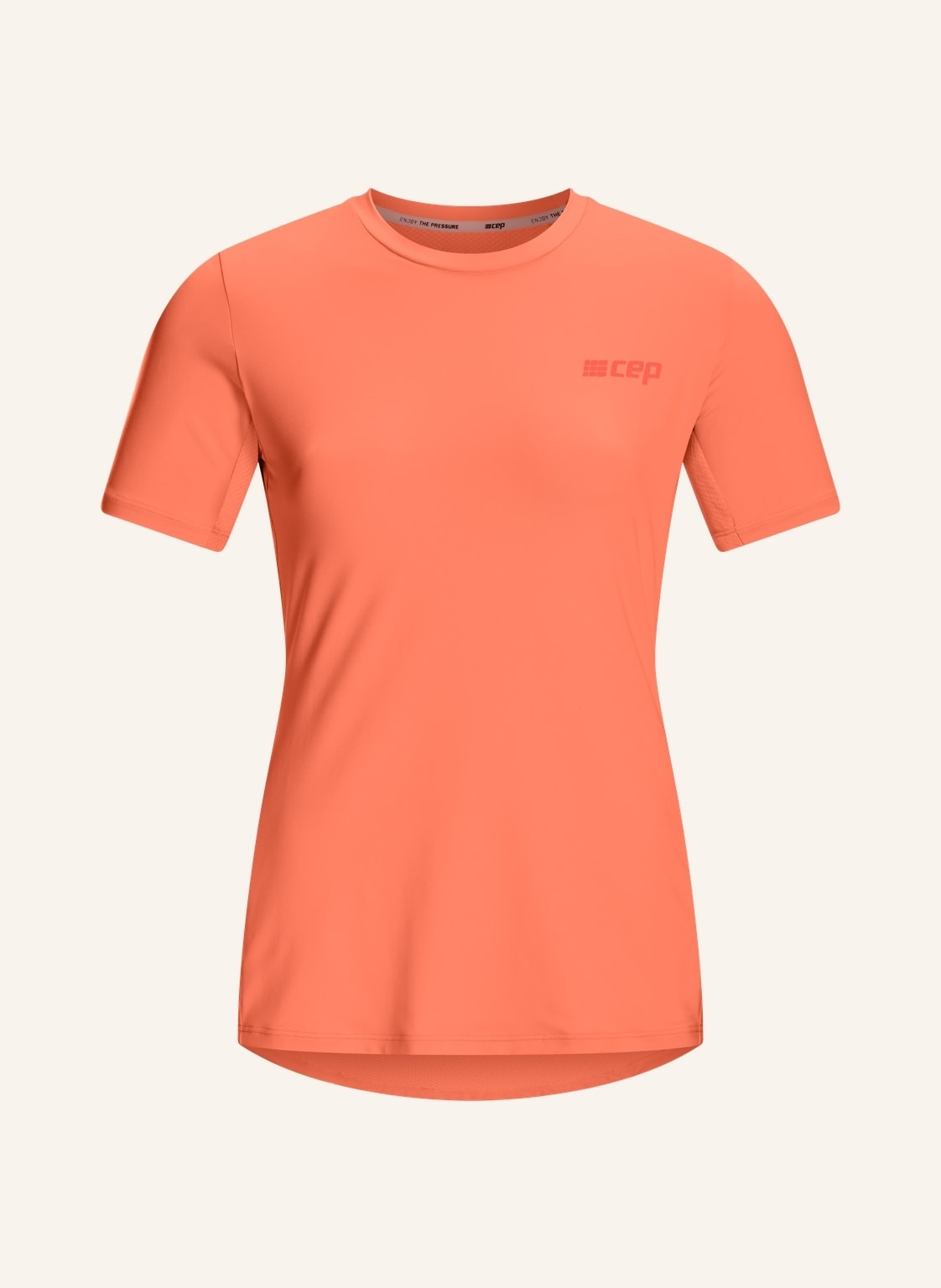 Cep Laufshirt The Run Short Sleeve orange Cep Laufshirt The Run Short Sleeve orange von CEP