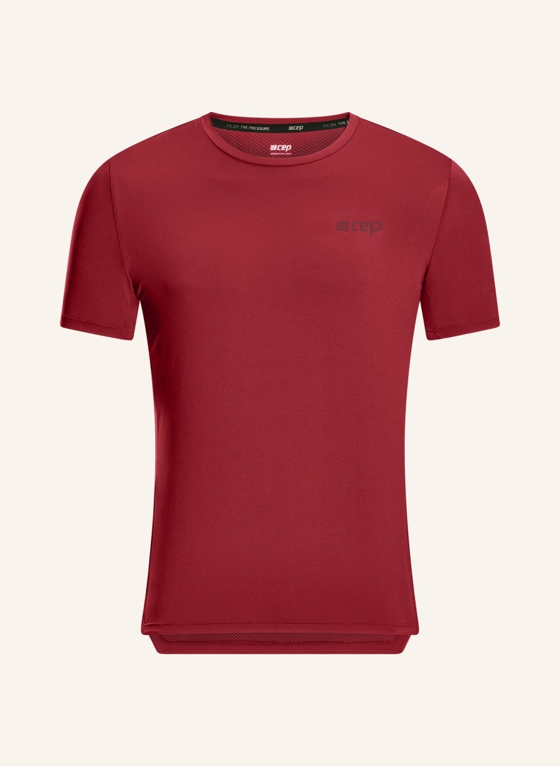 Cep Laufshirt The Run Short Sleeve rot Cep Laufshirt The Run Short Sleeve rot von CEP