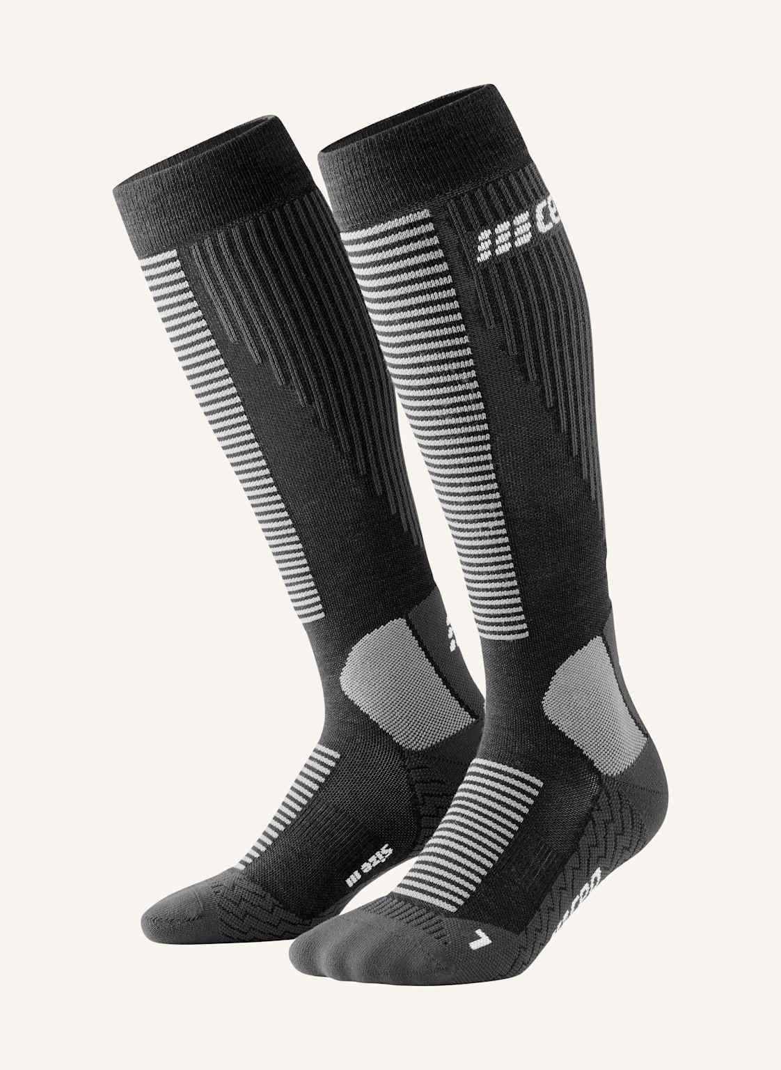 Cep Laufsocken Knee High Touring Skiing Mit Kompression schwarz Cep Laufsocken Knee High Touring Skiing Mit Kompression schwarz von CEP