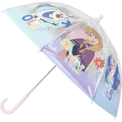 CERDÁ LIFE'S LITTLE MOMENTS Frozen-Bubble-Regenschirm - Manuell zu öffnen - Bedruckt mit Elsa, Anna und Olaf - Hergestellt aus 100% POE mit Fiberglas-Rahmen - Original Produkt Designed in Spain CERDÁ LIFE'S LITTLE MOMENTS Frozen-Bubble-Regenschirm - Manuell zu öffnen - Bedruckt mit Elsa, Anna und Olaf - Hergestellt aus 100% POE mit Fiberglas-Rahmen - Original Produkt Designed in Spain von CERDÁ LIFE'S LITTLE MOMENTS