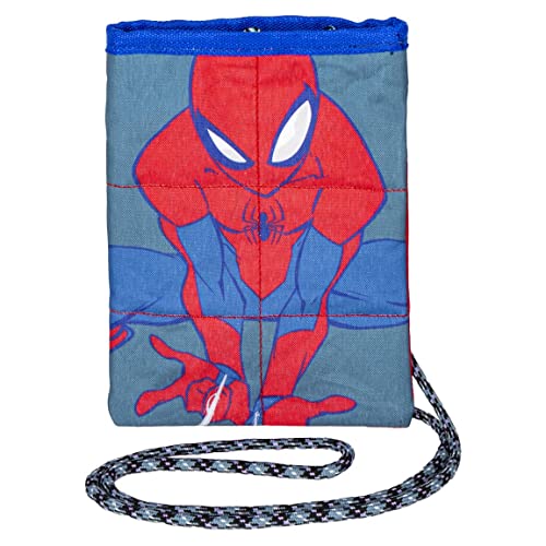 CERDÁ LIFE'S LITTLE MOMENTS Unisex-Youth Handytasche zum Umhängen Spiderman Rucksack, Mehrfarbig, Einheitsgröße von CERDÁ LIFE'S LITTLE MOMENTS