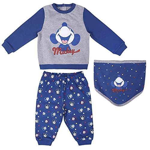 CERDÁ LIFE'S LITTLE MOMENTS - Trainingsanzug Kinder Jungen | Mickey Mouse Dreiteiliger Turnanzug Jungen - Offizielle Disney Lizenz von CERDÁ LIFE'S LITTLE MOMENTS