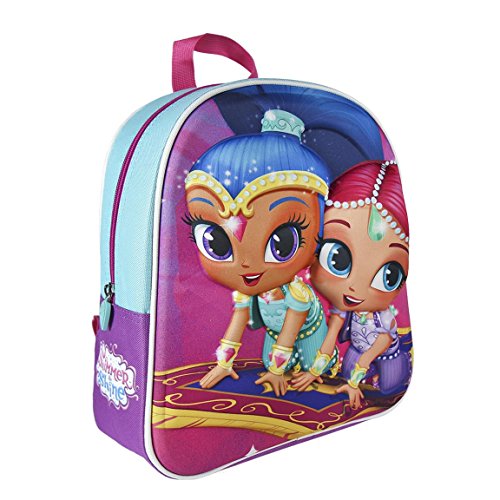 Shimmer und Shine 2100-1965 Kinder Rucksack 3D, Schulrucksack, Polyester, 31 Centimeters, Mehrfarbig Shimmer und Shine 2100-1965 Kinder Rucksack 3D, Schulrucksack, Polyester, 31 Centimeters, Mehrfarbig von CERDÁ LIFE'S LITTLE MOMENTS