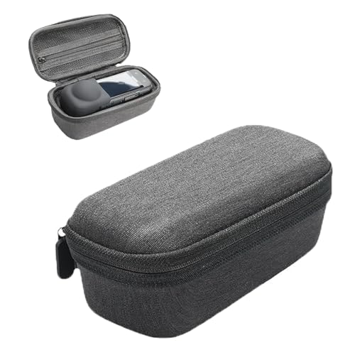 CERFFOOL Tragbare Tragetasche für Insta360 X4 Reise-Aufbewahrungstasche, Mini-Hartschalen-Box, kratzfeste Tasche, Action-Kamera-Zubehör, Schwarz , Klassisch von CERFFOOL