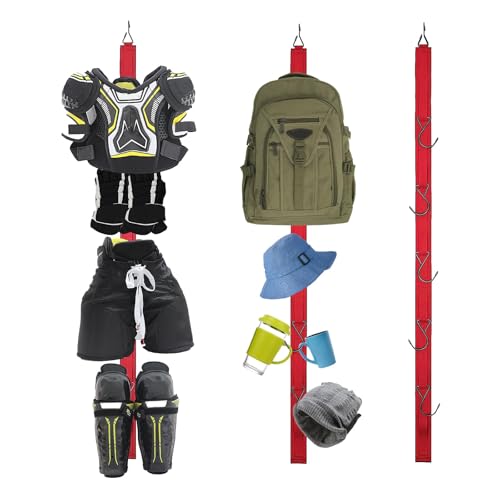 Eishockey Ausrüstung Ständer,Hockey-kleiderbügel,Hockey-Trockenständer,Eishockey Geschenk,Ice Goalie Hockey Geschenke für Jungen Männer Fußball Baseball.Wäscheständer für hockeyausrüstung.5 Haken Eishockey Ausrüstung Ständer,Hockey-kleiderbügel,Hockey-Trockenständer,Eishockey Geschenk,Ice Goalie Hockey Geschenke für Jungen Männer Fußball Baseball.Wäscheständer für hockeyausrüstung.5 Haken von CFHOOAY