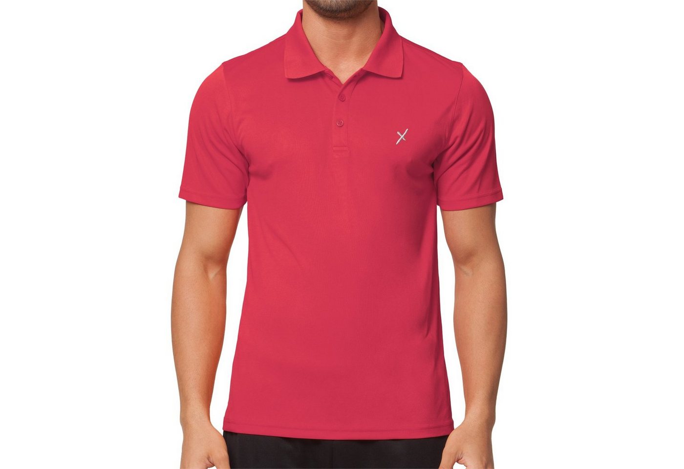 CFLEX Trainingsshirt Herren Sport Shirt Fitness Polo-Shirt Sportswear Collection von CFLEX