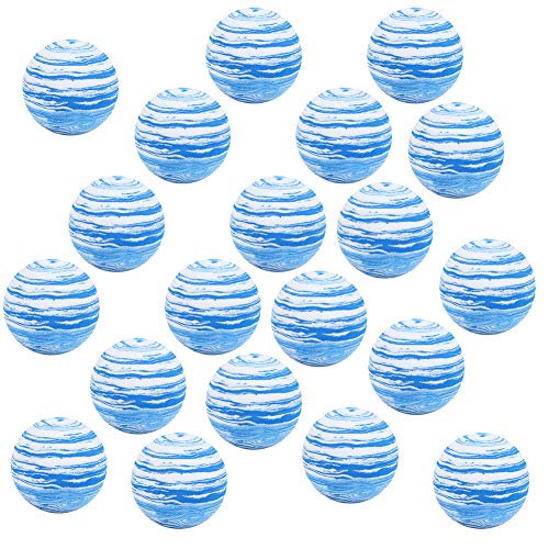 CFTGIW 20PCS Eva Lightweight Wear Indoor Practice Soft Foam B Bunte Pet Entertainment Toy BallsRosa/White BallEVA BallÜbungsschaumballSoft Ball Practice B Ermöglicht den Innenbereich. von CFTGIW