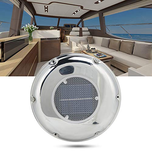 CFTGIW Bootsentlüftungsventilator aus Edelstahl, Solarbetrieben, Wasserdicht und Geräuschlos Zur Belüftung CFTGIW Bootsentlüftungsventilator aus Edelstahl, Solarbetrieben, Wasserdicht und Geräuschlos Zur Belüftung von CFTGIW