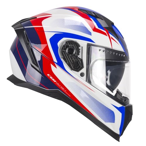 CGM Helm Full Face 311G Blast Sport weiß blau XL (60cm) CGM Helm Full Face 311G Blast Sport weiß blau XL (60cm) von CGM