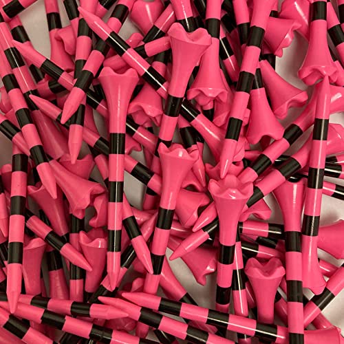 CHAMP 100 Pride Professional Tee System Evolution 8,9 cm Hot Pink und Schwarz Golf Tees CHAMP 100 Pride Professional Tee System Evolution 8,9 cm Hot Pink und Schwarz Golf Tees von Pride Golf Tee