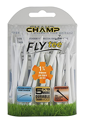 Champ Fly Golf-Tee (20er-Pack) – Weiß von CHAMP