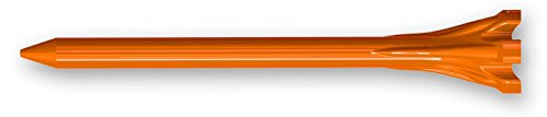CHAMP Zarma Unisex Golf Champ Zarma Fly Tee, Orange, 70 mm von CHAMP