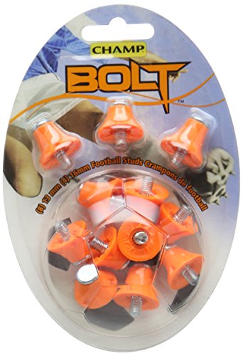 Champ Bolt - Stollen für Fußballschuhe 12 Stück - Orange 405164 Champ Bolt - Stollen für Fußballschuhe 12 Stück - Orange 405164 von CHAMP