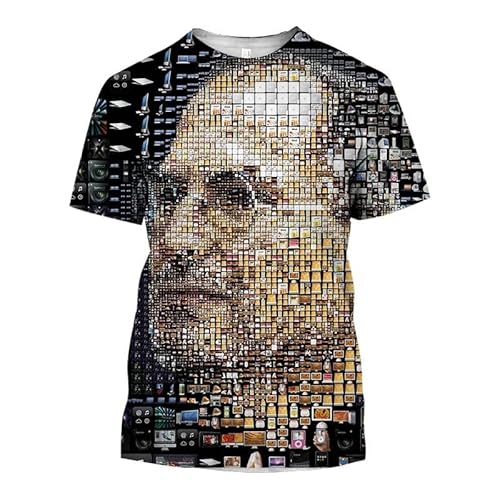 CHANYI Herren 3D Druck T-Shirt Sommer Herren Platine Muster 3D Gedruckt O Kragen Kurzarm Kreative Casual Elektronische Chip Mode Bequem Spitze von CHANYI