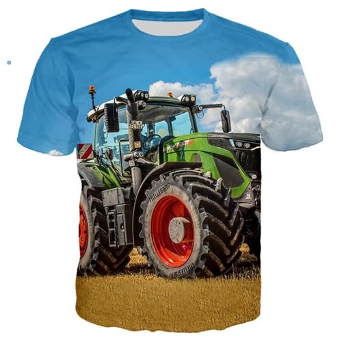 CHANYI Herren 3D Druck T-Shirt Übergroßen 3D Druck Auto Traktor T Hemd Männer Hip Hop Ropa Hombre Casual Streetwear Jungen T-Shirt Mann T-Shirt Tops Männliche Kleidung von CHANYI