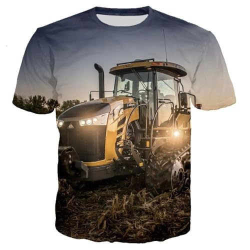 CHANYI Herren 3D Druck T-Shirt Übergroßen 3D Druck Auto Traktor T Hemd Männer Hip Hop Ropa Hombre Casual Streetwear Jungen T-Shirt Mann T-Shirt Tops Männliche Kleidung von CHANYI