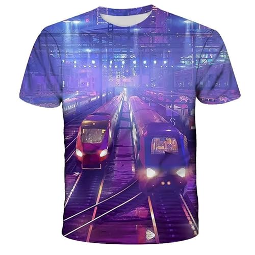 CHANYI Herren 3D Druck T-Shirt Zug T-Shirt Outdoor 3D Druck T-Shirt Männer Frauen Mode T-Shirts Kinder T-Shirts Tops Junge Tees Unisex T-Shirt Männer Der Kleidung Berufung von CHANYI