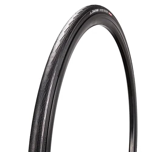CHAOYANG Unisex-Adult 6927116105280 Tyre 700x25 Speed Shark 60TPI Tube Type Black for Road, Schwarz von CHAOYANG