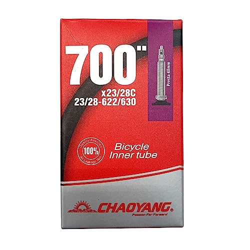 CHAOYANG Unisex-Adult 6938112698737 Inner Tube 700x38-45 Antipuncture America Valve 48mm, Schwarz, Standard CHAOYANG Unisex-Adult 6938112698737 Inner Tube 700x38-45 Antipuncture America Valve 48mm, Schwarz, Standard von CHAOYANG