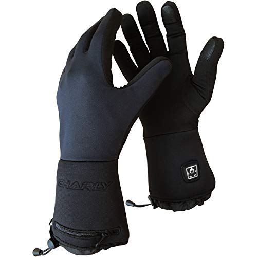 CHARLY Best of Air Fire Basic, Herren/Damen beheizbare Unterzieh-Handschuhe, Li-Ion-Akkus, Größe L von CHARLY Best of Air