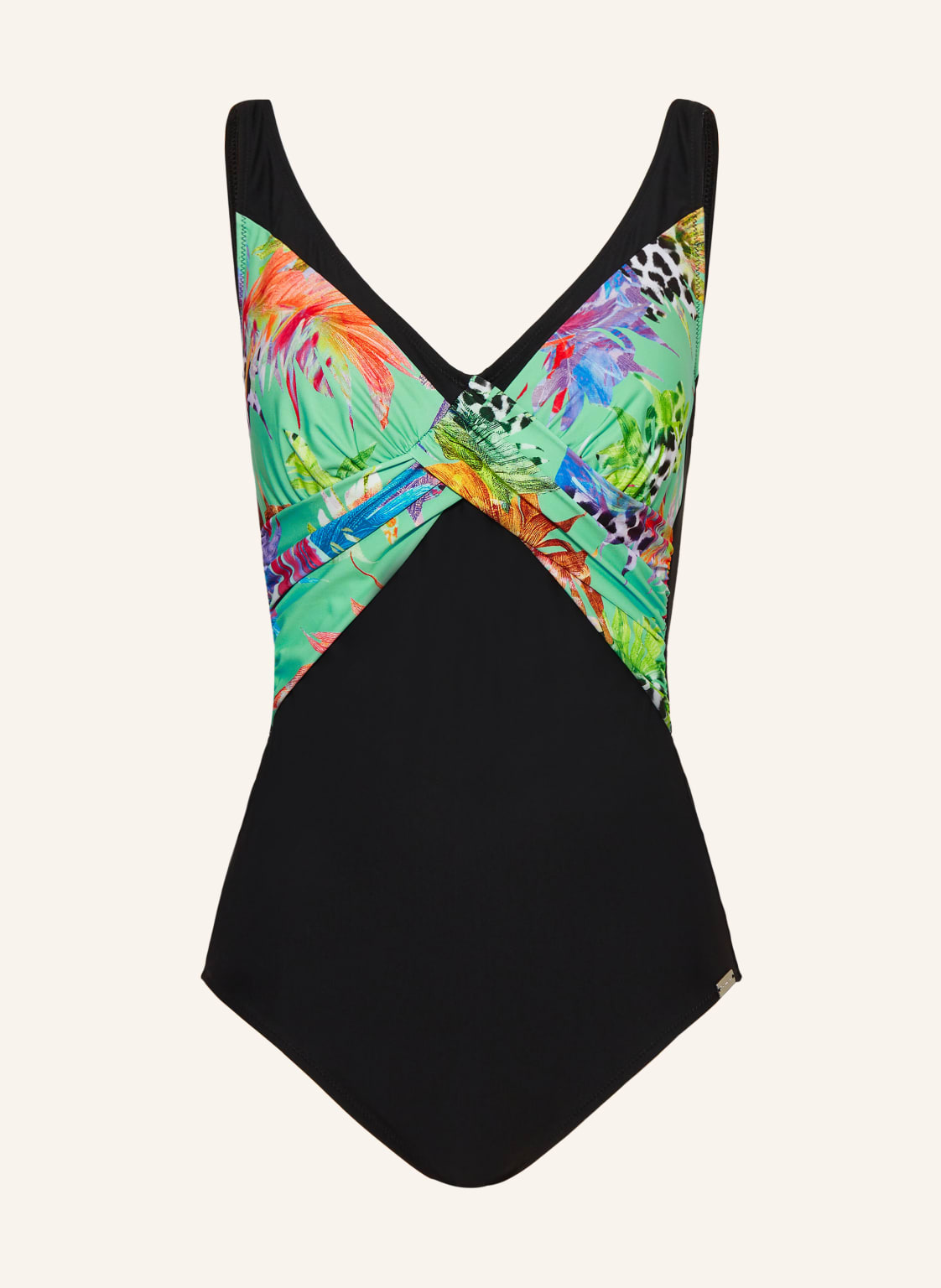 Charmline Badeanzug African Bloom blau Charmline Badeanzug African Bloom blau von CHARMLINE