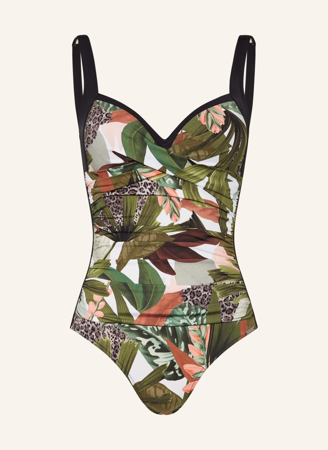 Charmline Shape-Badeanzug Floral Safari gruen Charmline Shape-Badeanzug Floral Safari gruen von CHARMLINE