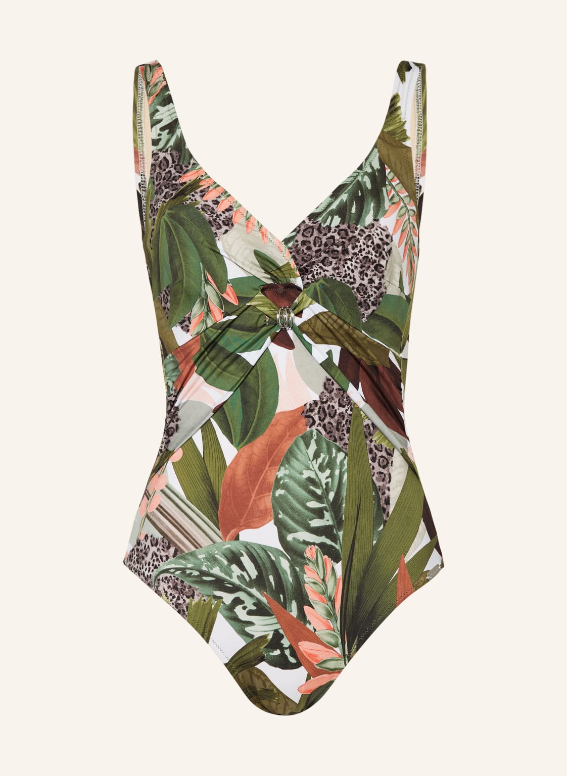 Charmline Shape-Badeanzug Floral Safari gruen Charmline Shape-Badeanzug Floral Safari gruen von CHARMLINE