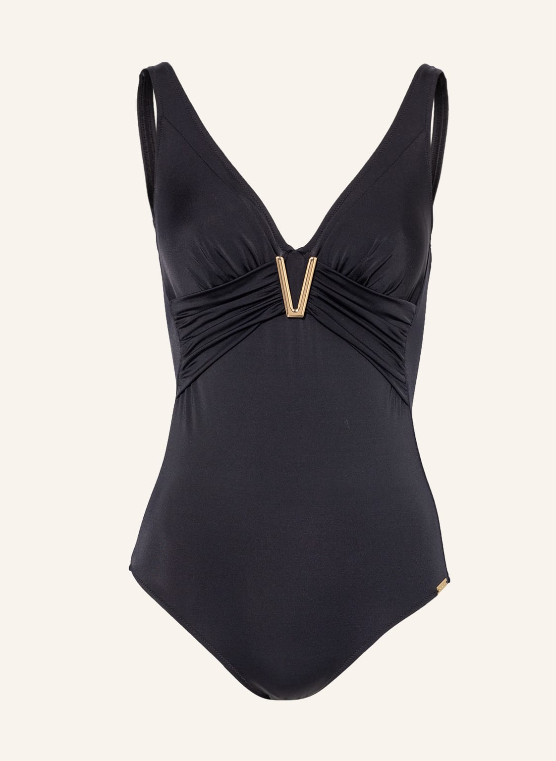 Charmline Shape-Badeanzug Uni schwarz Charmline Shape-Badeanzug Uni schwarz von CHARMLINE