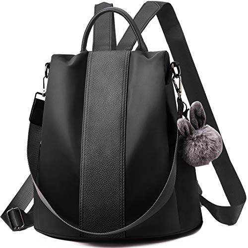 CHARMORE Damen Rucksack Wasserdichte Nylon Schultaschen Anti-Diebstahl Tagesrucksack Schultertaschen CHARMORE Damen Rucksack Wasserdichte Nylon Schultaschen Anti-Diebstahl Tagesrucksack Schultertaschen von CHARMORE