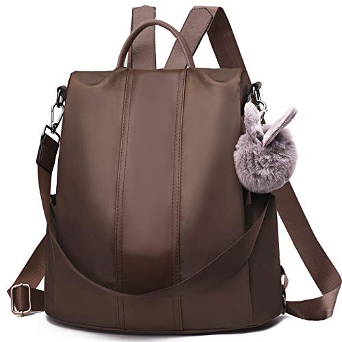 CHARMORE Damen Rucksack Wasserdichte Nylon Schultaschen Anti-Diebstahl Tagesrucksack Schultertaschen CHARMORE Damen Rucksack Wasserdichte Nylon Schultaschen Anti-Diebstahl Tagesrucksack Schultertaschen von CHARMORE
