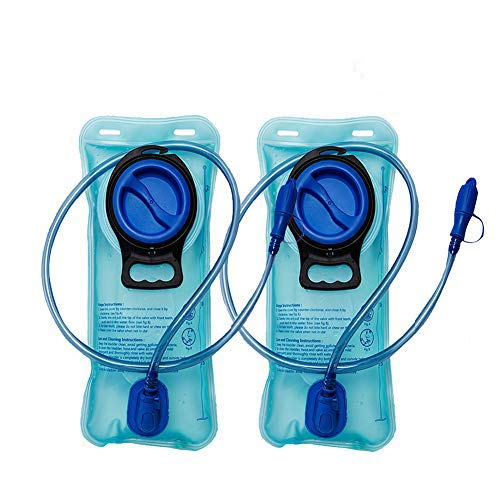 CHBOP Trinkblase Trinkbeutel Wasserblase Trinkrucksack Wasserbeutel Wasserbehälter Sport für Rucksack mit Schlauch BPA-FREI 2 Liter zum Wandern Radfahren Klettern Outdoor-Aktivität 2 Stück CHBOP Trinkblase Trinkbeutel Wasserblase Trinkrucksack Wasserbeutel Wasserbehälter Sport für Rucksack mit Schlauch BPA-FREI 2 Liter zum Wandern Radfahren Klettern Outdoor-Aktivität 2 Stück von CHBOP