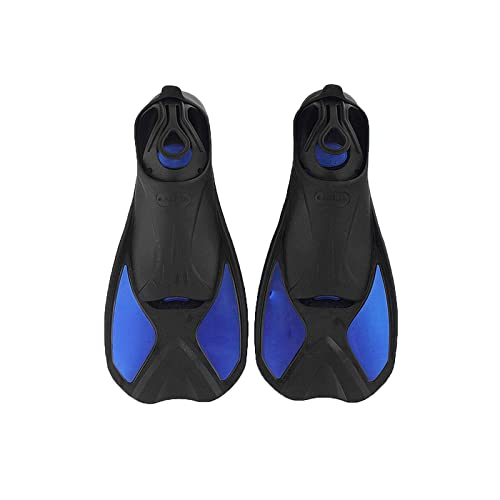 CHDWEY Flossen Swimming Duck Web Diving Flippers Professional Swimming Accessories(Blue,38 EU) von CHDWEY