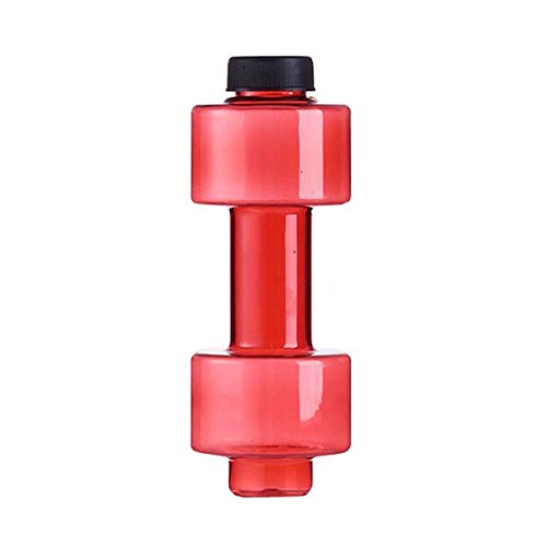 CHDWEY Hanteln Sport-Wasser-Flaschen 550ml Leakproof Tragbare Unbreakable My Sports Plastikflasche Shaker BPA Fitness Hantel Unisex(3) von CHDWEY