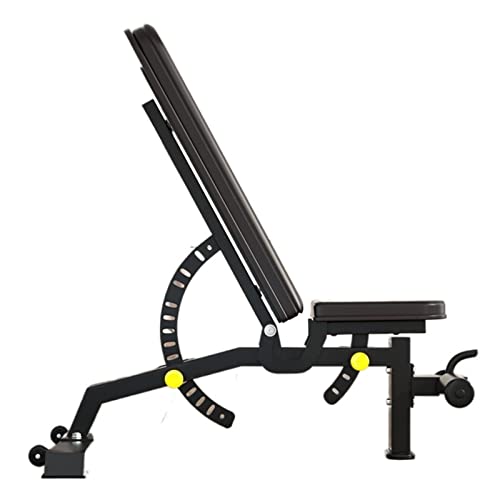 CHDWEY Trainingsgeräte Sports Equipment Home Herren-Fitnessstuhl Höhenverstellbare Hantelbank für Gewichtheben von CHDWEY