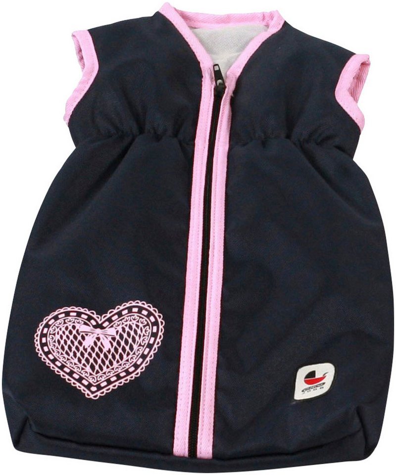 CHIC2000 Puppen Schlafsack Melange Grau-Navy CHIC2000 Puppen Schlafsack Melange Grau-Navy von CHIC2000