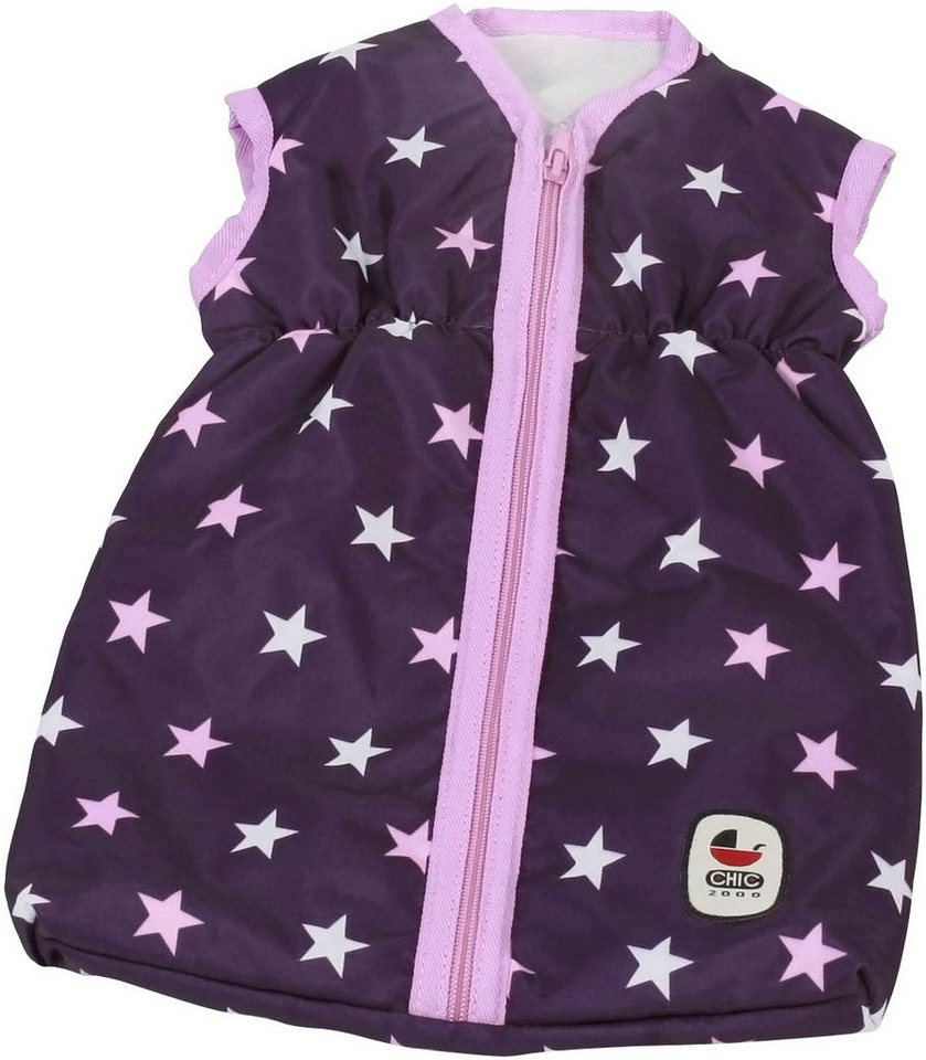 CHIC2000 Puppen Schlafsack Stars lila CHIC2000 Puppen Schlafsack Stars lila von CHIC2000
