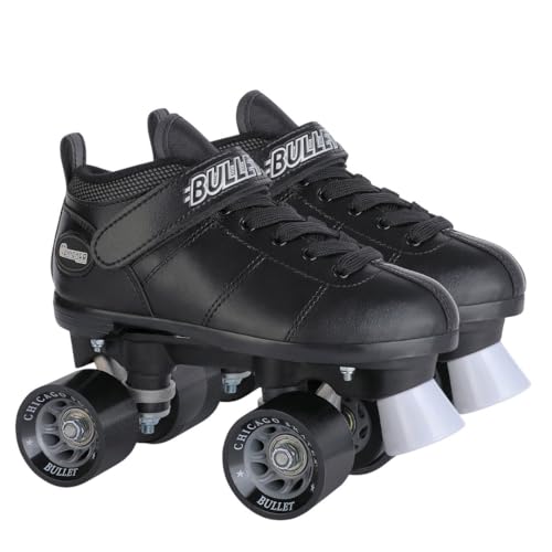 Chicago Bullet Speed Rollschuh für Herren, Schwarz, Größe 46 Chicago Bullet Speed Rollschuh für Herren, Schwarz, Größe 46 von CHICAGO