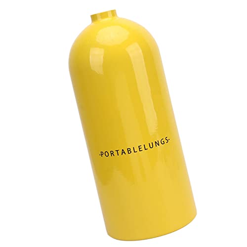 CHICIRIS TauchflascheUnterwassertauchausrüstung,Tragbare Tauch- und SchnorchelausrüstungTauchflaschen (Yellow) von CHICIRIS