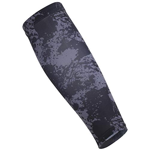 CHICIRIS Wadenärmel Sport Wadenkompressionsärmel Sockenkompression Wadenstütze Wadenschutz Laufen Joggen Radfahren(M) legsleeve Schwarz von CHICIRIS