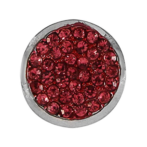 Chic-Net Chunks Glaskristall Glitzer Buttons Druckknöpfe Click Button Lederarmband Chunk Edelstahl rosa Chic-Net Chunks Glaskristall Glitzer Buttons Druckknöpfe Click Button Lederarmband Chunk Edelstahl rosa von CHICNET
