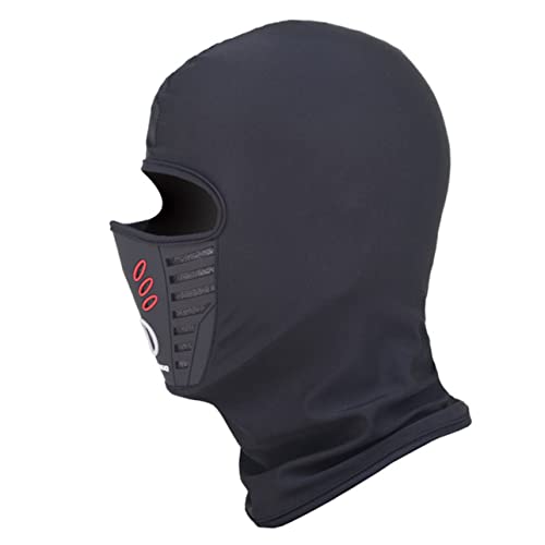 CHILDWEET 1 Stück Outdoor Gesichtsmaske Fahrradabdeckung Reitabdeckung Outdoor Abdeckung Schwarz von CHILDWEET